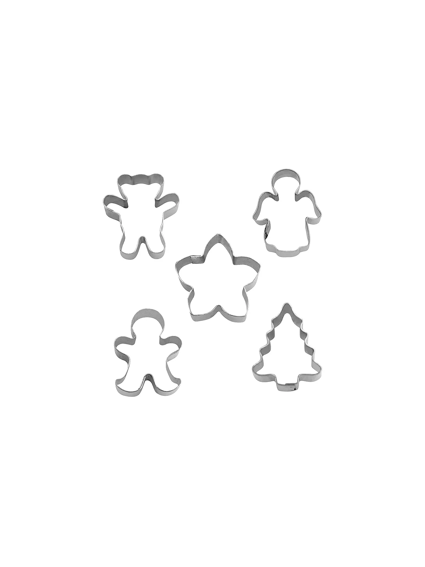 STAEDTER | Ausstecher - Weihnachten - Mini - Set, 5-teilig | 